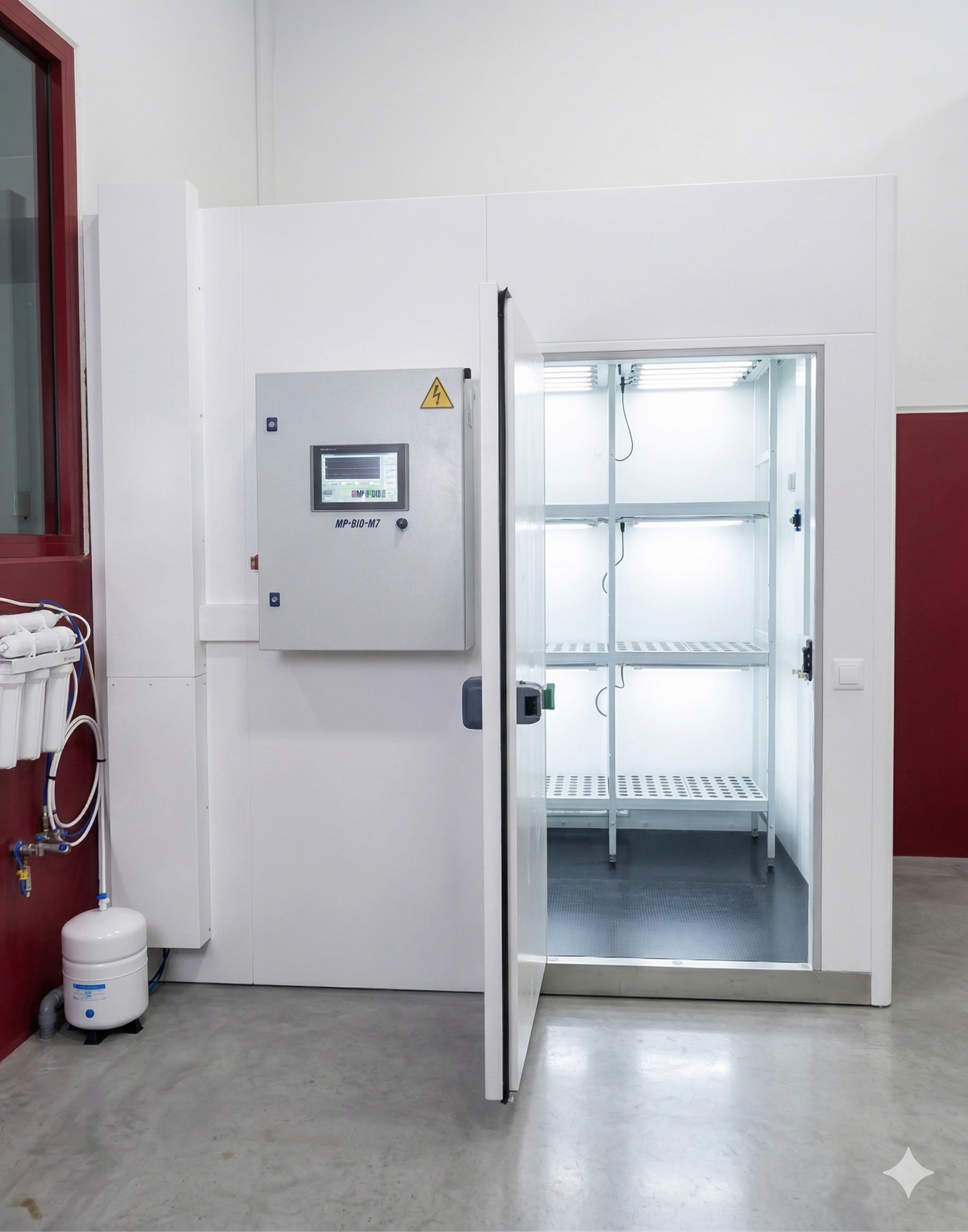 Walk-in desde el exterior