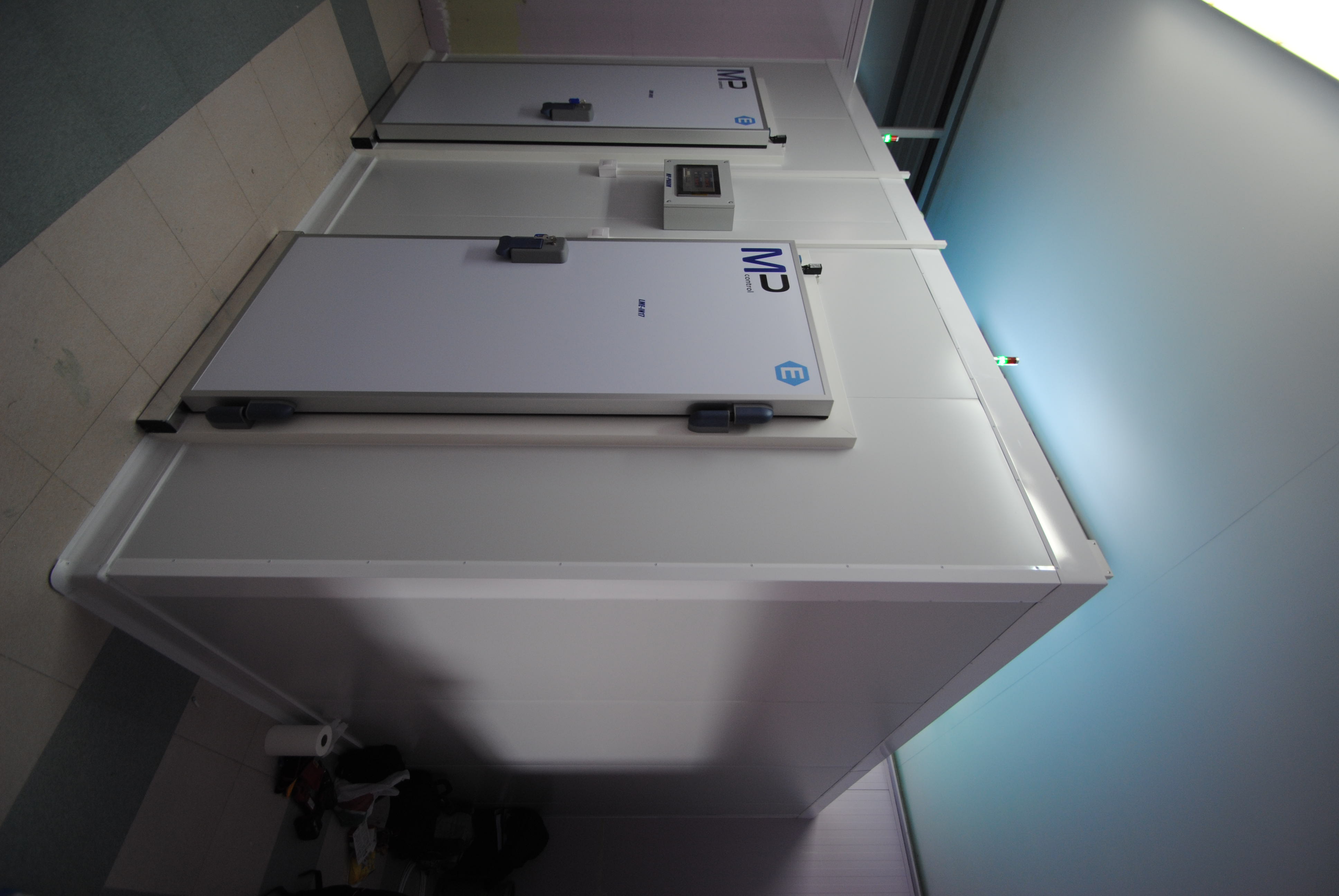 Vista exterior de la cámara modular